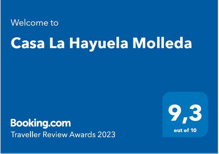Casa La Hayuela Molleda Exterior foto